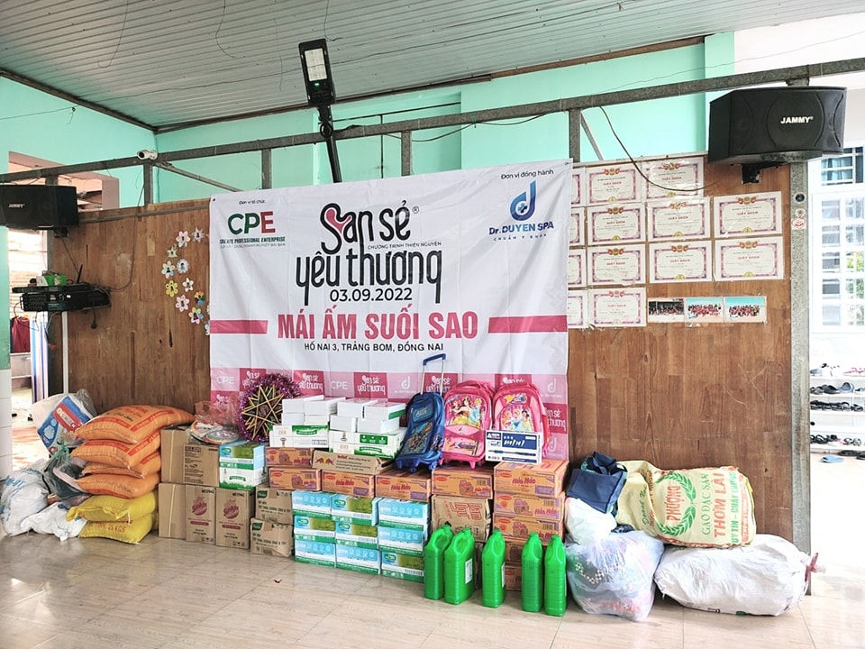 LỜI CẢM ƠN SAU CHƯƠNG TRÌNH THIỆN NGUYỆN MÁI ẤM SUỐI SAO – LẦN 1